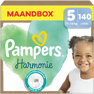 Pampers  Harmonie - Maat 5 - Maandbox - 140 stuks - 11/16 KG