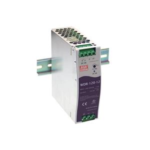 Mean Well WDR-120-24 DIN-rail netvoeding 24 V/DC 5 A 120 W Aantal uitgangen: 1 x Inhoud: 1 stuk(s)