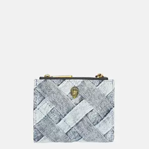 Kurt Geiger Kensington mini portemonnee denim
