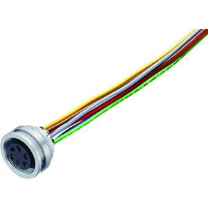 Binder 09 0112 702 04-20 Ronde connector afgewerkt Bus, recht Totaal aantal polen: 4 Serie (ronde connectoren): 723 1 stuk(s)