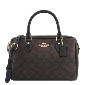 PITAKITE Tas Schoudertas CH280 2way Signature Bruin [Coach] Dames (IMAA8 Zwart) [Item]