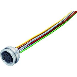 Binder 09 0124 702 06-20 Ronde connector afgewerkt Bus, recht Totaal aantal polen: 6 Serie (ronde connectoren): 723 1 stuk(s)