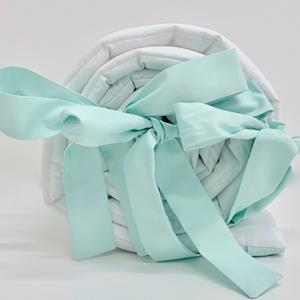 Dolly Hoofdbeschermer Gestept Wit-Mint