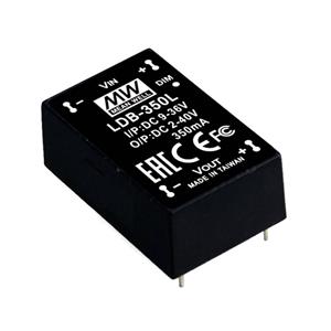 Mean Well DC/DC-LED-driver  LDB-600L 600 mA 18 W 1 stuk(s)