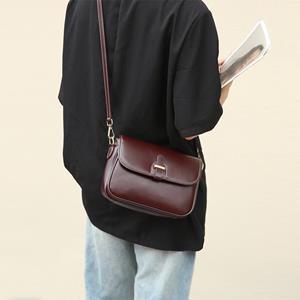 Today bag Echte leren dameshandtas Crossbody-tas Dames kleine vierkante high-end Sense schoudertas Luxe stevige okseltassen