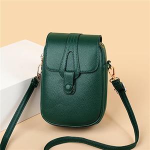 Today bag Eenvoudig ontwerp PU lederen crossbody schoudertassen voor dames Lente Retro merkhandtassen en portemonnees Dames mobiele telefoonzak