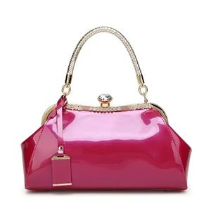 Today bag Fabriek directe dames lichte plastic lakleren schaal tas buitenlandse handel enkele dames tassen groothandel zomer en herfst nieuw