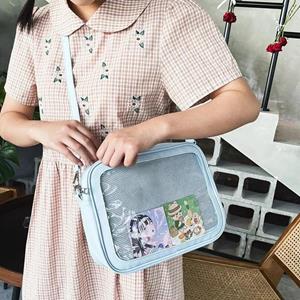 Today bag Luxe Pu Ita tas Crossbody vrouwen zoete Lolita tassen schattige transparante zak Japanse stijl schoudertas portemonnees en handtassen