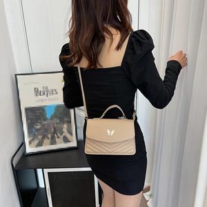 Today bag PU veelzijdige en modieuze draagbare kleine vierkante tas, enkele schoudertas (20cm<Max Length<30cm)