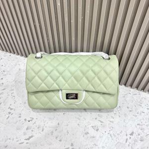VantaGoods Fang Pangzi CF Caviar Style Diamond Schouder Messenger Bag - Echt Leer Dames Niche Design