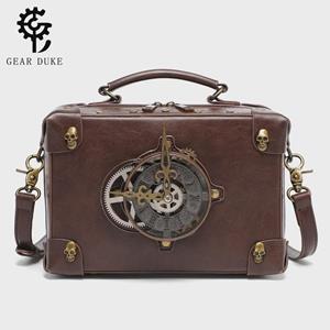VantaGoods Dames PU leren punk retro schoudertas crossbody