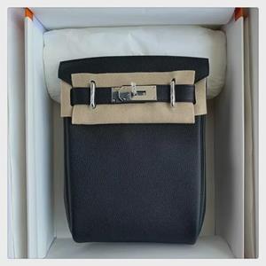 VantaGoods 2024 Unisex Kalfsleren Niche Taille & Borsttas Rugzak 18 x 26 x 8 CM