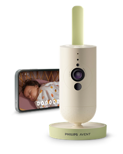 Philips Avent Connected Babycamera Babyfoon - Met wifi en app - Veilige verbinding - SCD643/26