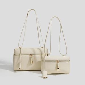 VantaGoods Schoudertas van echt leer met palmmotief - Hoogwaardig crossbody-okselontwerp voor vrouwen
