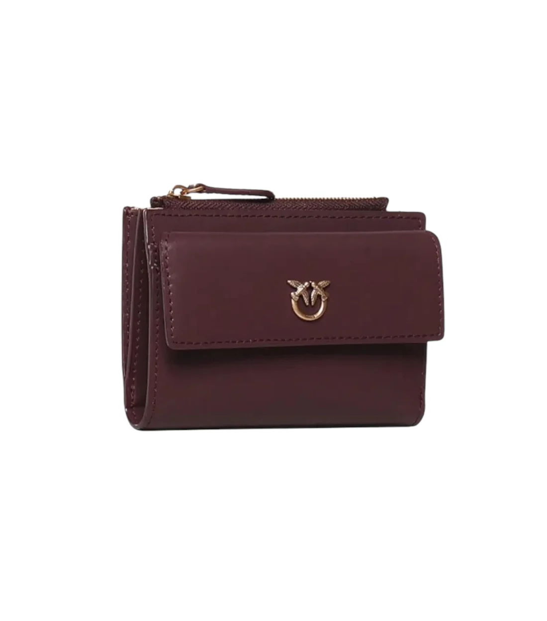 Pinko Portmonnee dames in leder met clip sluiting