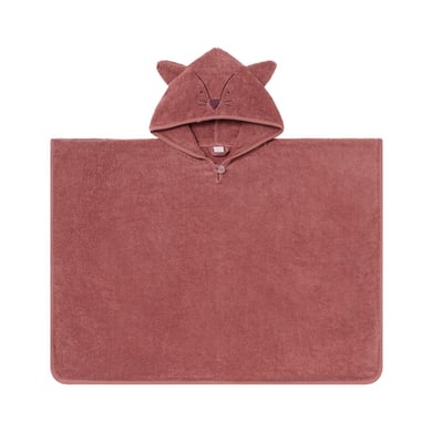 Kindsgard Badponcho torkapse roest rood