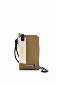 Desigual Nylon telefoontasje L - GREEN