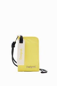 Desigual Nylon telefoontasje L - YELLOW