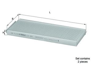Daewoo Interieurfilter