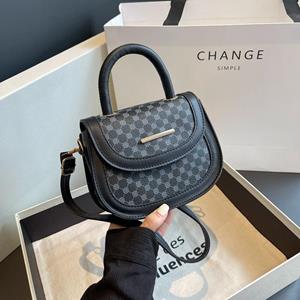 Fancy Lady Populaire crossbodytas, handtas, nichetrend, zadeltas, modieuze eenvoudige schoudertas, damestas one size roze