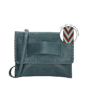 Micmacbags  Friendship Clutch Jeans Blue
