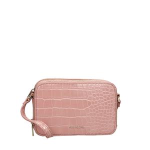 Ted Baker  Stina Croc Effect Camera Bag Mid Pink
