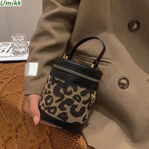 Warm clothes family Stijlvolle crossbodytas met pied-de-poule-/luipaardprint, grote capaciteit, damesemmertas, eenvoudige handtas, verstelbare band, dagelijkse schoudertas roze