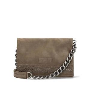 Shabbies Amsterdam Wendy Crossbody Suede Light Brown