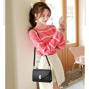 Sports Trend Bag Kleine designtas Trendy damestas Crossbodytas met één schouder Veelzijdige vierkante tas one size roze