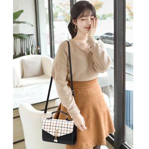 Sports Trend Bag Crossbody-schoudertas voor dames Parel mobiele-telefoontas Modieuze en veelzijdige kleine vierkante tas one size rood