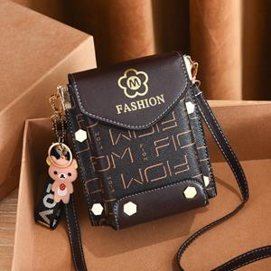 Sports Trend Bag Klein ontwerp mobiele telefoontas, crossbodytas Draagbare damestas Kleine vierkante tas, mini mobiele telefoontas one size