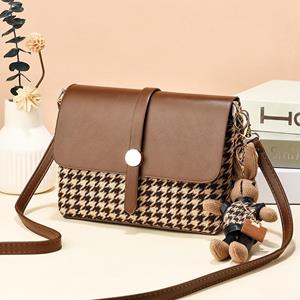 Sports Trend Bag Hoge kwaliteit en nichetas voor dames, modieuze en modieuze crossbody kleine vierkante tas met één schouder one size zwart