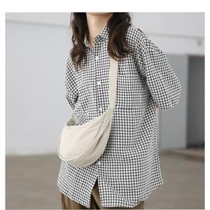 Sports Trend Bag Crossbodytas voor dames, nylon knoedeltas, studentenschoudertas, ontwerp, stoffen tas one size grijze kleur