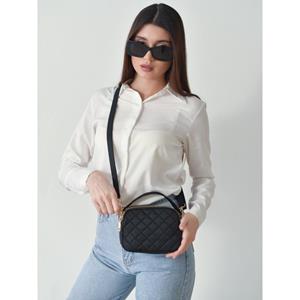 Sports Trend Bag Damestas Meerlaags enkele schouder Crossbody Handtas Waterdichte Oxford stoffen tas Mode Telefoontas Portemonnee one size grijze kleur
