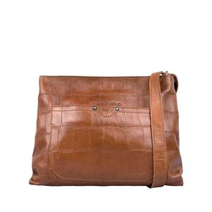 Cowboysbag  Big Croco Crossbody Homedale Fawn