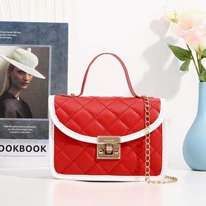 Sports Trend Bag Eenvoudige damestas met diamantgeborduurde ketting, kleine vierkante tas, handtas en crossbodytas one size veelkleurig