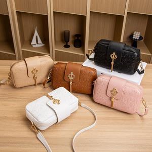 Sports Trend Bag Damesprint cameratas Damestas Mode Mobiele telefoontas Frisse, zoete schoudertas Handtas 19*5*11cm wit