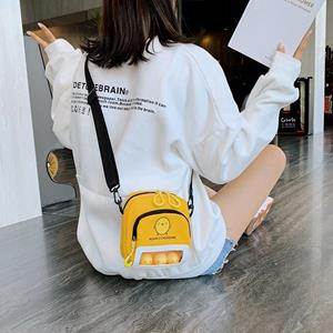 Sports Trend Bag Canvas tas dames studententas cartoon schattig enkele schouder crossbody tas One Size