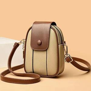 Sports Trend Bag Leuke tas Dames mobiele telefoon tas Kleine vierkante tas Schoudertas Crossbody tas One Size kaki