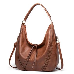 Sports Trend Bag Damestas Kwast Uitgeholde Schouder Casual Tas Dames Grote Tas Casual Tas Handtas One Size bruin