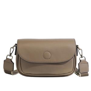 Sports Trend Bag Damestas Crossbodytas met nichetextuur Brede schouderband Kleine vierkante tas Tofu-tas One Size bruin