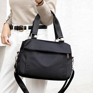 Sports Trend Bag Modehandtas Tas met grote capaciteit Dames Casual damestas Oxford stoffen schoudertas Meerlaagse crossbodytas One Size grijze kleur