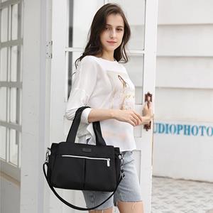 Sports Trend Bag Nylon tas Mode lichtgewicht tas Dames Crossbody tas Dames tas One Size grijze kleur