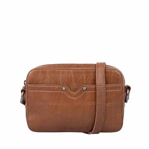 Cowboysbag  Big Croco Crossbody Timber Fawn