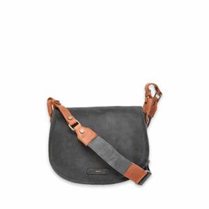 Berba  Leather Saddle Bag Barbarossa Navy