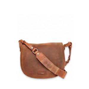 Berba  Leather Saddle Bag Barbarossa Coffee