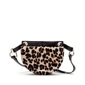 Fabienne Chapot  Lilian Shoulderbag Black/Cognac Hairy