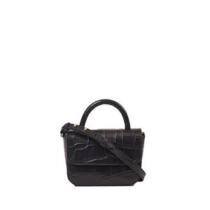 O My Bag Nano Bag Black Croco Classic Leather
