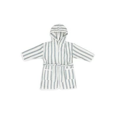 Jollein Badponcho Stripe badstof Leaf Green