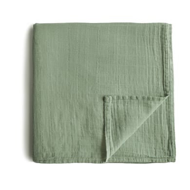 Mushie Omslagdoek Mousseline120 x120 cm